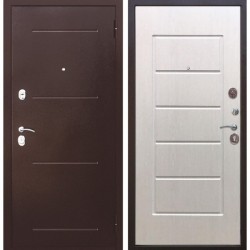GARDA 75 - laiptinės durys KAIRINĖS (baltas uosis) - 960
